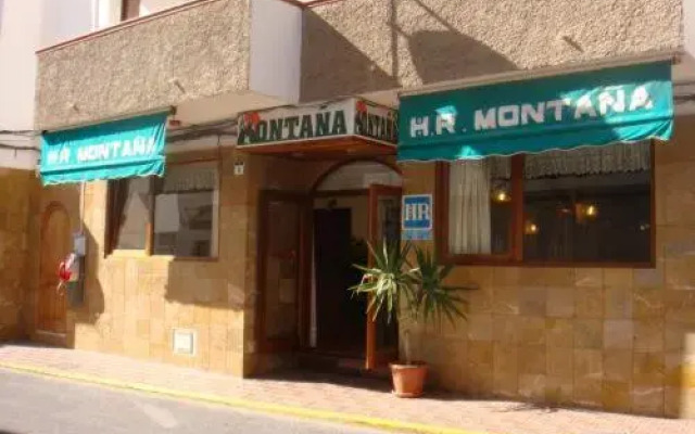 Отель Hostal Montaña Испания, Сан-Антони-де-Портмань - отзывы, цены и фото номеров - забронировать отель Hostal Montaña онлайн вид на фасад