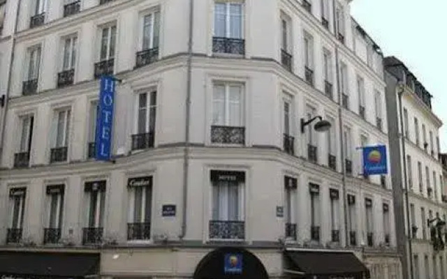 Отель Appartement Place Du Tertre Париж вид на фасад