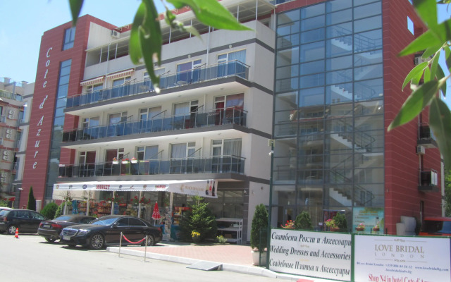 Отель Aparthotel Cote D'Azure Солнечный берег вид на фасад