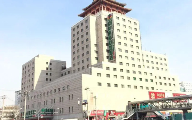 Greentree Alliance Beijing West Railway Station Zhanqian North Square Hotel вид на фасад