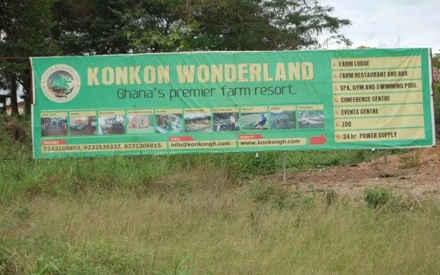 Отель Konkon Wonderland Bawjiase вид на фасад