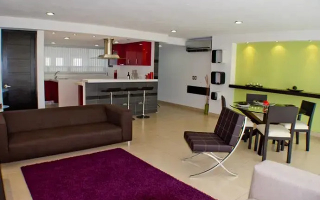 Апартаменты Apartment for 5 people in Acapulco Tradicional комната для гостей