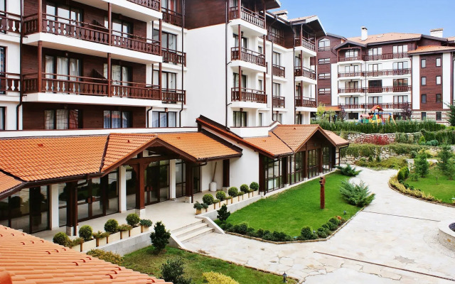 Отель Mountain Residence Infinity and SPA Банско вид на фасад