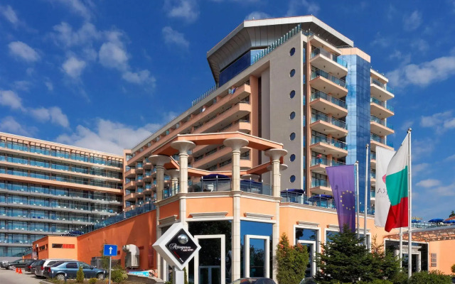 Astera Hotel And Spa Золотые пески вид на фасад