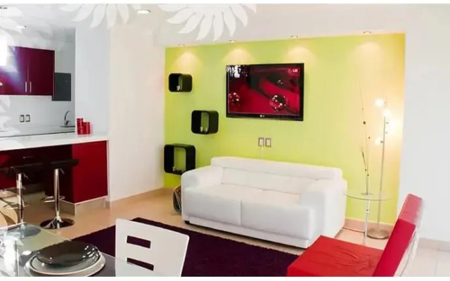 Апартаменты Beautiful apartment for 5 people in Acapulco комната для гостей