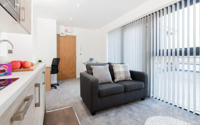 Отель Penthouse in Central Manchester комната для гостей