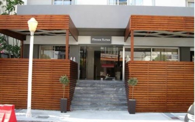 Отель Mimosa Suites Родос вид на фасад
