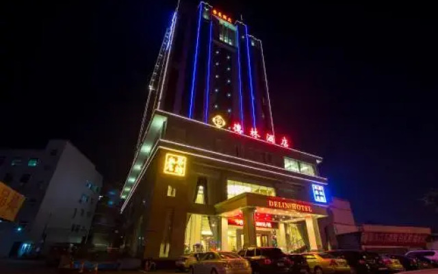 Delin Hotel Шэньчжэнь вид на фасад