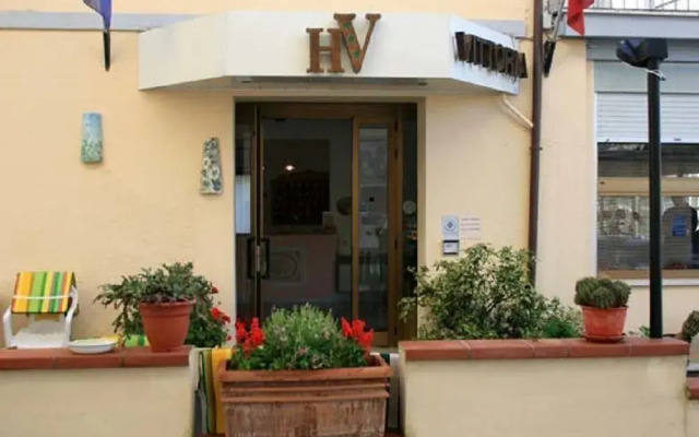 Hotel Vittoria Кьянчиано Терме вид на фасад
