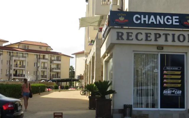 Отель Sunny Beach Hills Солнечный берег вид на фасад