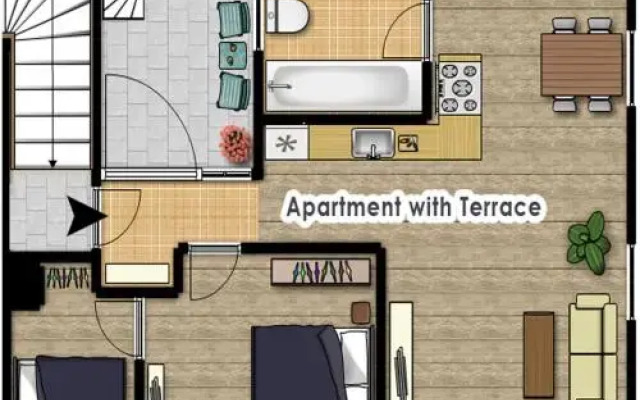Апартаменты Agnes Apartments вид на фасад