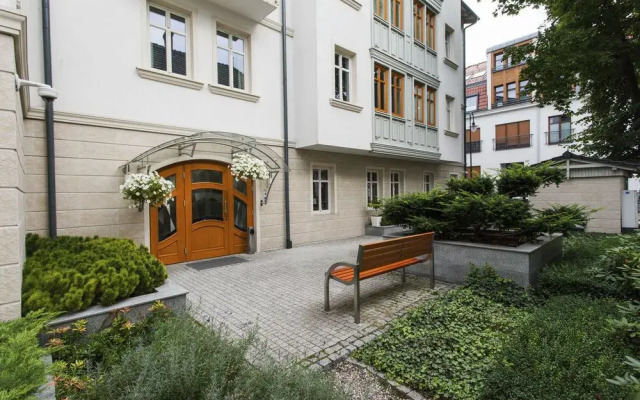 Апартаменты Royal Apartments - Apartamenty Morskie Сопот вид на фасад