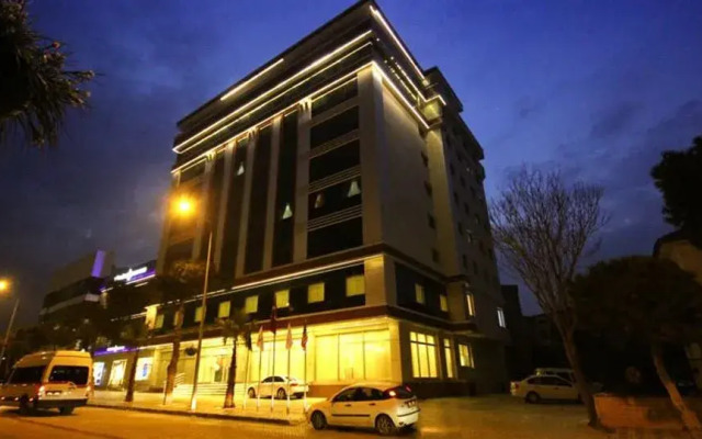 Palmcity Hotel Turgutlu Турция, Тургутлу - отзывы, цены и фото номеров - забронировать отель Palmcity Hotel Turgutlu онлайн вид на фасад