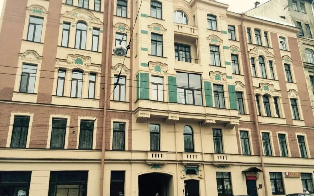 Anmar Hostel Санкт-Петербург вид на фасад