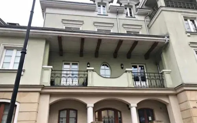 Отель Willa Sobieski Сопот вид на фасад