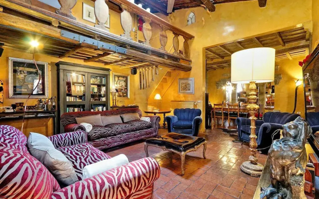 Отель Trastevere Large Apartment With Terrace Италия, Рим - отзывы, цены и фото номеров - забронировать отель Trastevere Large Apartment With Terrace онлайн комната для гостей