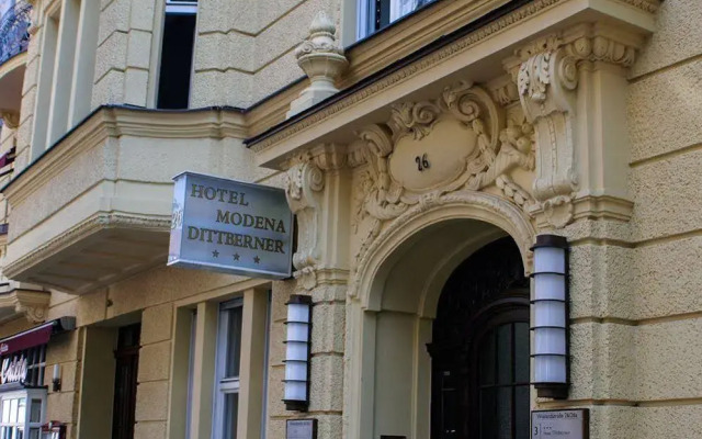 Dittberner Hotel Pension вид на фасад