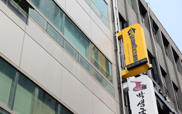 Отель 24 Guesthouse Myeongdong Center Южная Корея, Сеул - отзывы, цены и фото номеров - забронировать отель 24 Guesthouse Myeongdong Center онлайн вид на фасад