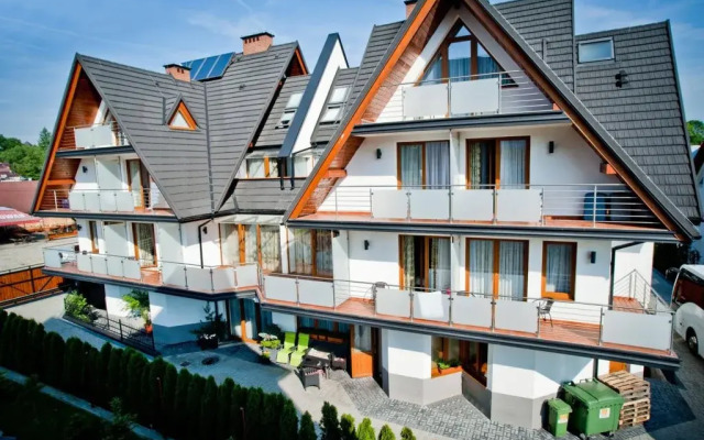 Отель Apartamenty Rubin вид на фасад