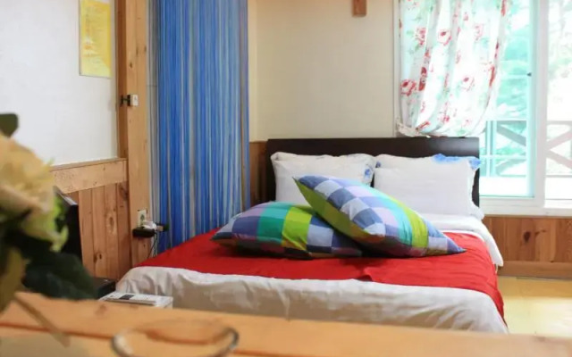Отель Pyeongchang Four Seasons House (Swiss Chalet Pension) Южная Корея, Пхёнчан - отзывы, цены и фото номеров - забронировать отель Pyeongchang Four Seasons House (Swiss Chalet Pension) онлайн вид на фасад