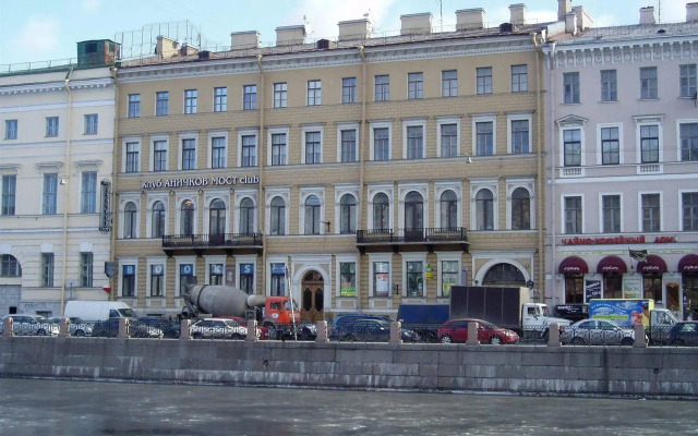 Отель Меблированные комнаты Аничков мост Санкт-Петербург вид на фасад