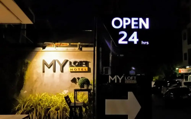 Отель My loft residence вид на фасад