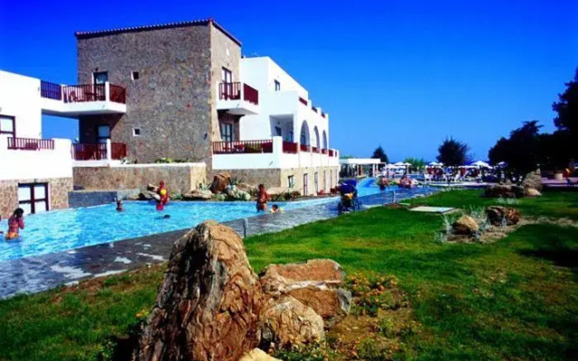 Отель Costa Lindia Beach вид на фасад