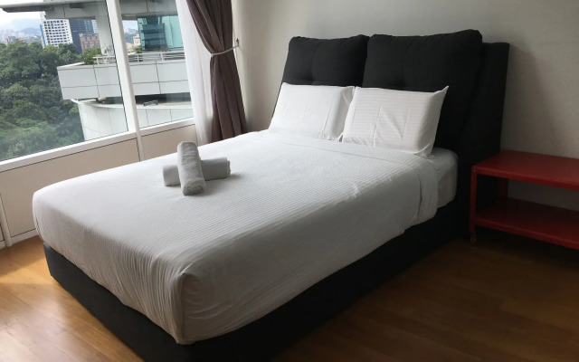 Отель Vortex Suite Residence KLCC Малайзия, Куала-Лумпур - отзывы, цены и фото номеров - забронировать отель Vortex Suite Residence KLCC онлайн вид на фасад