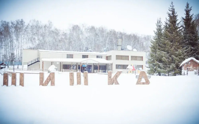 Гостиница Park hotel Shishka в Новосибирске отзывы, цены и фото номеров - забронировать гостиницу Park hotel Shishka онлайн Новосибирск вид на фасад
