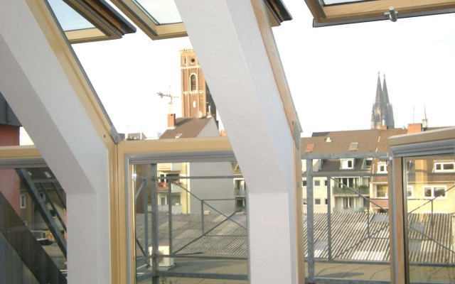 Отель Chocolate Museum A-partments Cologne City Кёльн вид на фасад