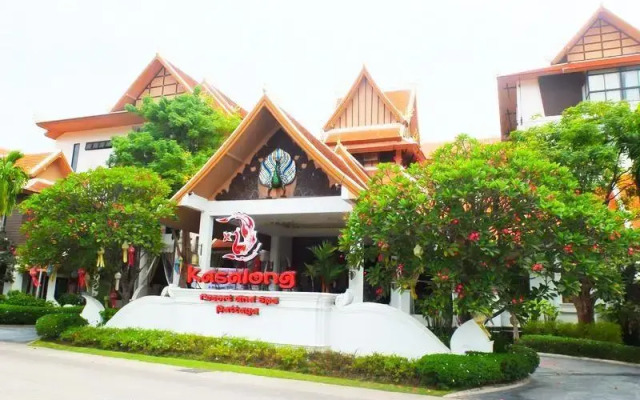 Отель kasalong resort вид на фасад