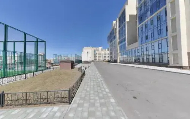 Гостиница EXPO Promenade on Mangilik El 53 Казахстан, Нур-Султан - отзывы, цены и фото номеров - забронировать гостиницу EXPO Promenade on Mangilik El 53 онлайн вид на фасад