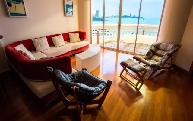 Отель No.707@Park Beach Condominium Паттайя комната для гостей