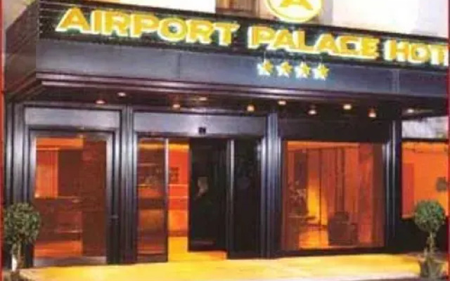 Отель Airport Palace Лидо-ди-Остия вид на фасад