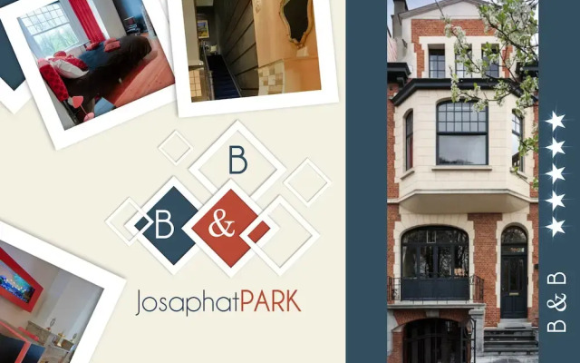 Отель B&B Josaphat Park вид на фасад