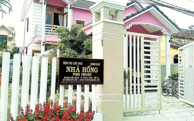 Отель Pink House Homestay вид на фасад