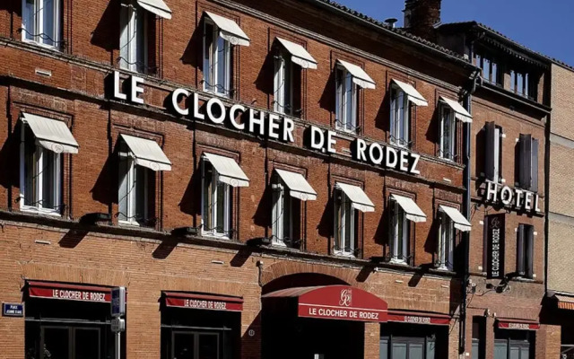 Отель Le Clocher de Rodez Франция, Тулуза - отзывы, цены и фото номеров - забронировать отель Le Clocher de Rodez онлайн вид на фасад