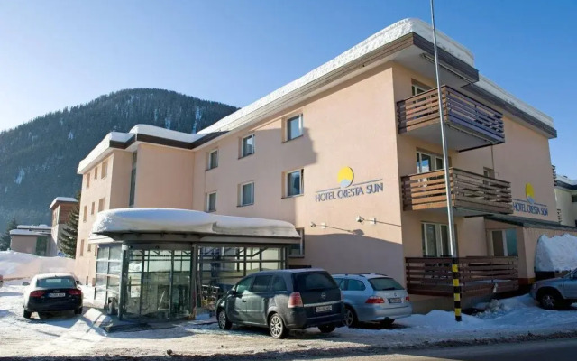 Отель Cresta Sun Швейцария, Давос - отзывы, цены и фото номеров - забронировать отель Cresta Sun онлайн вид на фасад