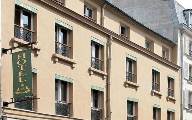 Отель Hôtel Monte Carlo вид на фасад