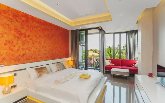 Отель Condo in Nai Harn in ReLife 15-132-301 комната для гостей