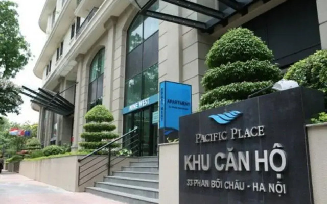 Отель Pacific Place вид на фасад