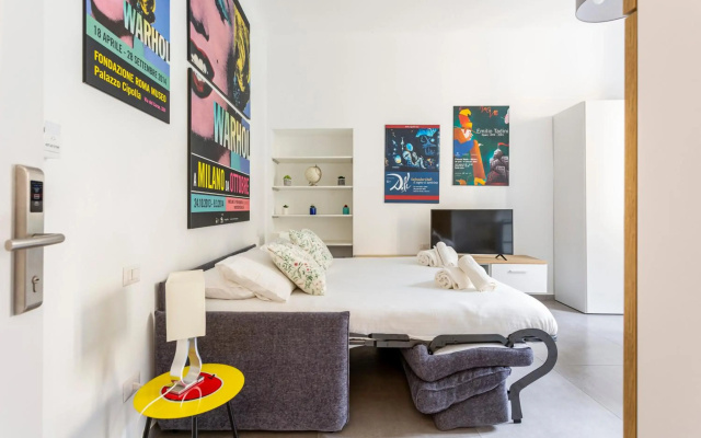 new studio apartment sauro orange