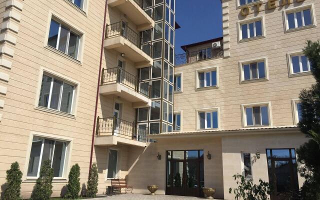 Rich Hotel Бишкек вид на фасад