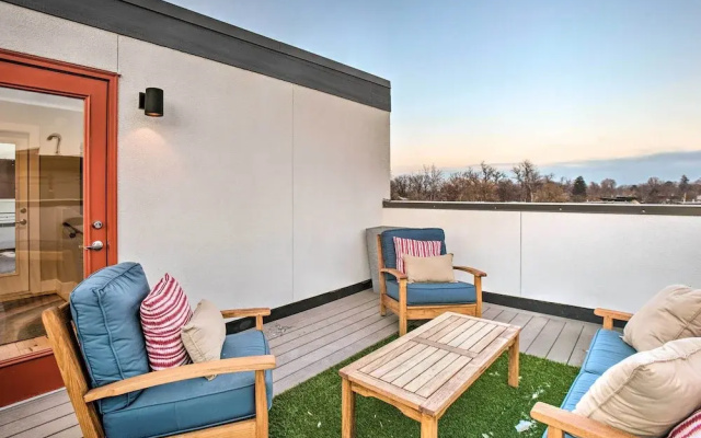 Trendy Denver Townhouse ~ 3 Miles to Downtown!