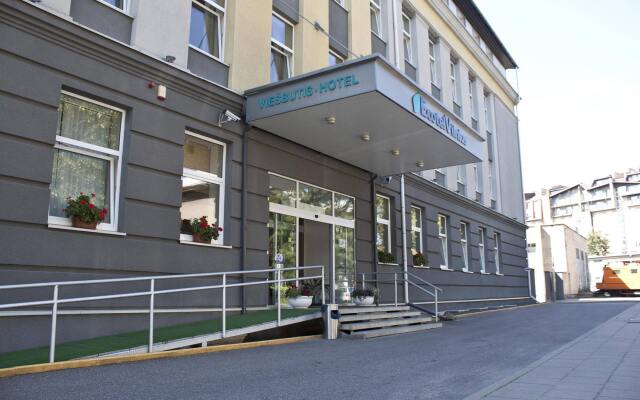 Отель Ecotel Литва, Вильнюс - - забронировать отель Ecotel, цены и фото номеров вид на фасад