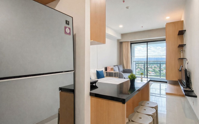 Enjoy Living Studio Apartment At Saffron Noble Next To Mall