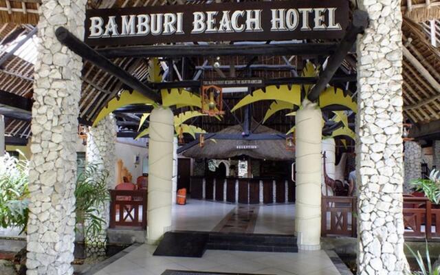 Отель Bamburi Beach Бамбури вид на фасад
