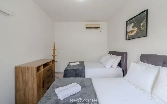 1BR House w/ BBQ & Garage in Penha Jcs0004