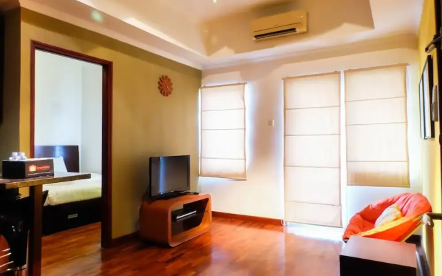 1 Bedroom Sudirman Park Apartment City View by Travelio