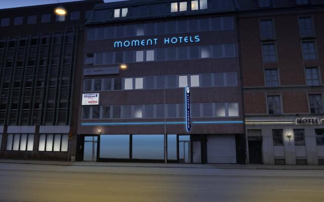 Отель Moment Hotels Мальме вид на фасад